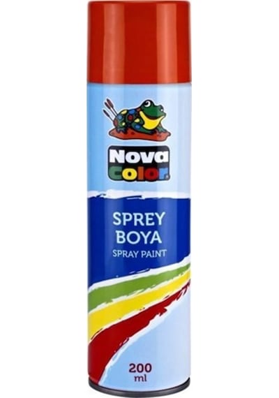 Nova Color Sprey Boya 200 ML Turuncu  Nc-807