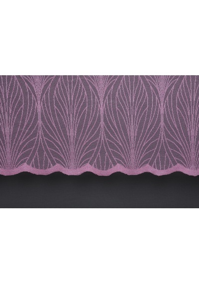 Kdk 2580 Desen Pembe Renk Tek Kanat Hazır Dikilmiş Pileli Fon Perde 300 260 Cm Pembe