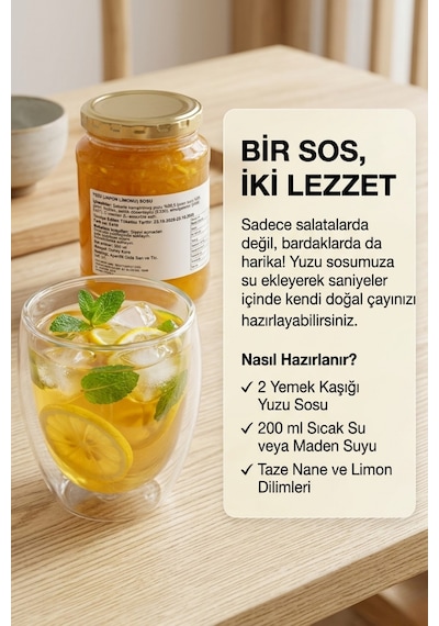Yuzu Japon Limonu Sosu 500 Ml