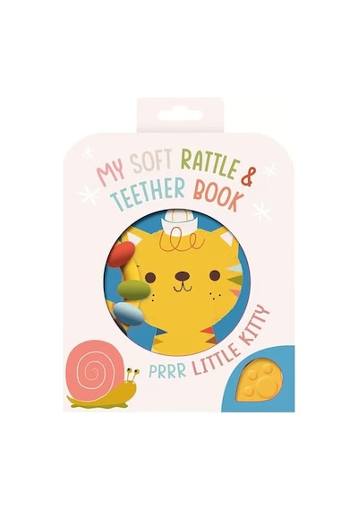 My Soft Rattle And Teether: Purr Cat