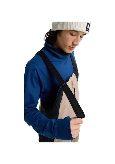 Burton Burton Reserve 2l Relaxed Bib Pants Erkek Bej Snowboard Pantolonu 30531