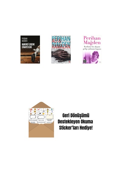 Haberci Çocuk Cinayetleri + Ali And Ramazan + Korkma Bu Akşam Gelip Çalmam Kapını + Okuma Sticker'ları