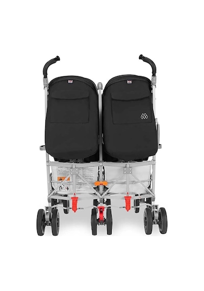 Maclaren Twin Techno İkiz Bebek Arabası Black