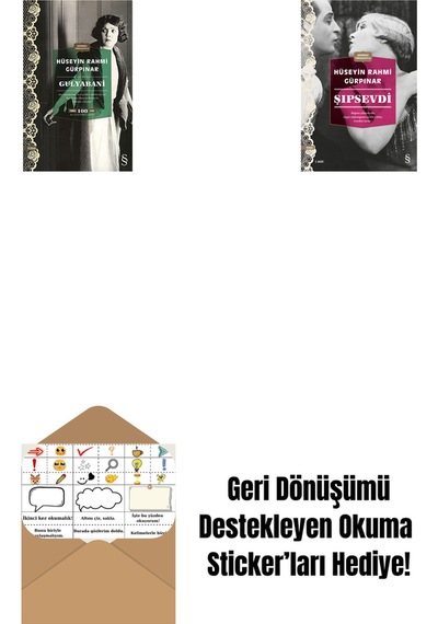 Gulyabani Cep Boy + Şıpsevdi Günümüz Türkçesiyle + Okuma Sticker'ları
