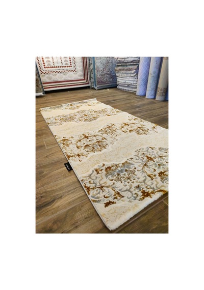 Lucida 7105a Sarı-krem Halı Çok Renkli