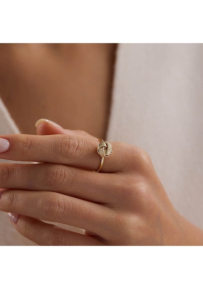 Sembol Gold 14 Ayar Altın Düğüm Model Yüzük 0,72 Gr T14648 Çok Renkli