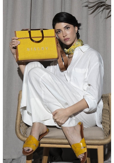Sisley Kadın El Çantası C.sly 109 Sarı