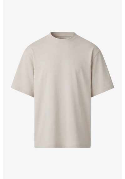 Manta 5930 Premium Oversize Erkek T-shirt-34076 Taş