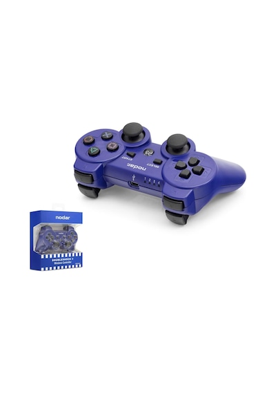 Ps3 Kablosuz Gamepad Nodar Nd600 -mavi