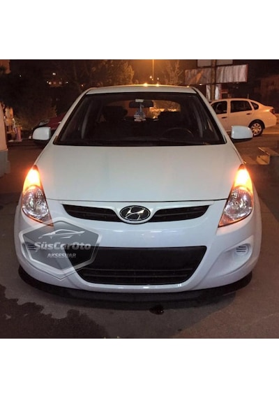 Hyundai İ20 2008-2014 Uyumlu Üniversal Astra H Lip Esnek Ön Lip 2 Parça Tampon Altı Dil Karlık Ön Ek 00 Şüscaroto Aksesuar