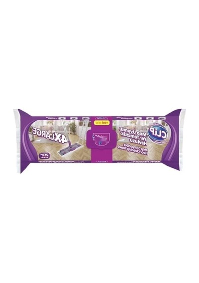 Mop Uyumlu Yer Temizlik Havlusu, 25'li Paket Açık Bej