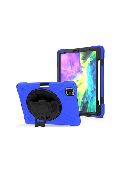 Apple Uyumlu iPad Air 4. Nesil 10.9 Kılıf Shockproof 3 Katmanlı Standlı Zırh (322803055)