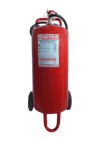 50 Kg Kuru Kimyevi Yangın Söndürme Cihazı
