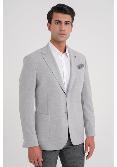 Efor C 698 Ceket Regular Fit Gri-1 Casual Gri