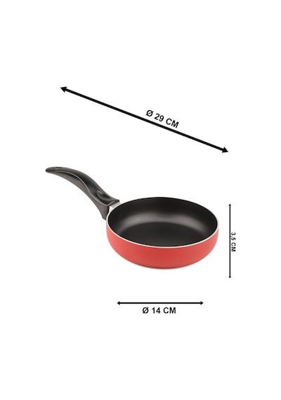 Doremcy 14 Cm Teflon Mini Sos Tavası Yapışmaz, Pratik, Renkli Çok Renkli