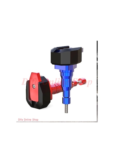 Merpa Motosiklet Motor/Şase Koruma Takozu Profesynl 144mm Kırmızı