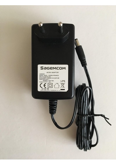 Sagemcom 12v 2a Modem Ve Arduino Uyumlu Priz Tipi Adaptör Msp-c20