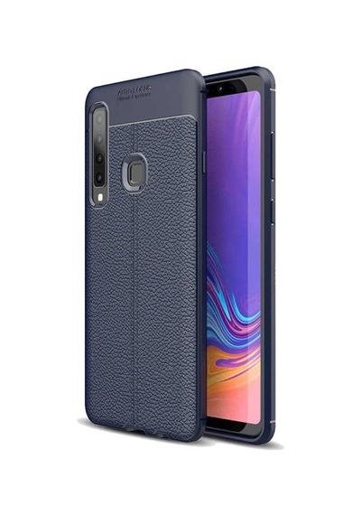 Samsung Uyumlu Galaxy A9 2018 Kılıf Deri Tarzı Niss Silikon Case