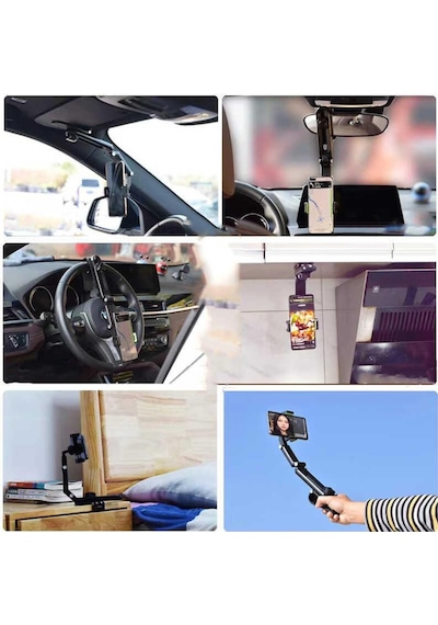 Çok Amaçlı Araç Içi, Güneşlik, Masa Ve Ofis Telefon Tutucu Car Ho