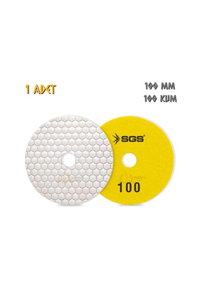 Sgs Elmas Polisaj Pedi Mermer-granit-fayans - Kuru - 100 Kum - 1 Adet