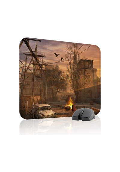 Stalker Kaymaz Dikişli Kauçuk Oyuncu Mousepad V4 - 48x40 Xl Gaming Mouse Pad Fare Altlığı