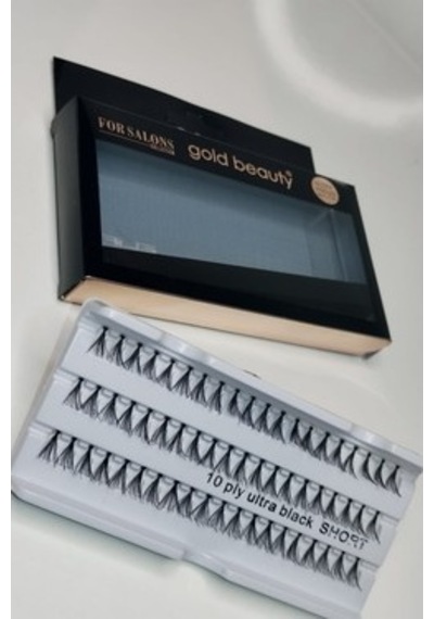 Gold Beauty Tk-01 Ultra Yoğun Short Tekli Takma Kirpik