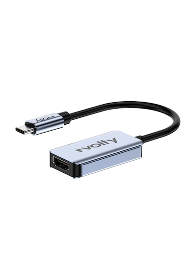 Type-c To Hdmı 4k 60hz Görüntü Aktarıcı Dönüştürücü, Alüminyum, Cs5265 V0302001
