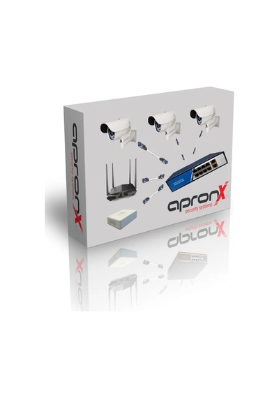 Apronx 8 Port 10/100/1000 8 PoE Ports + 2Gb Port Uplink 125W PoE Switch