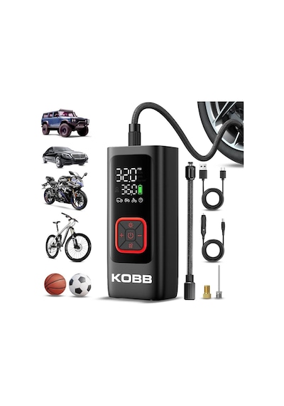 Kobb Kb426 12v / Şarjlı Li-ion 150 Psı Dijital Göstergeli Akıllı