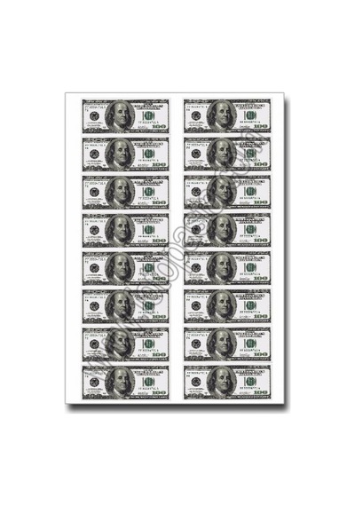 Dolar Yenilebilir Resim Baskısı N11.4707