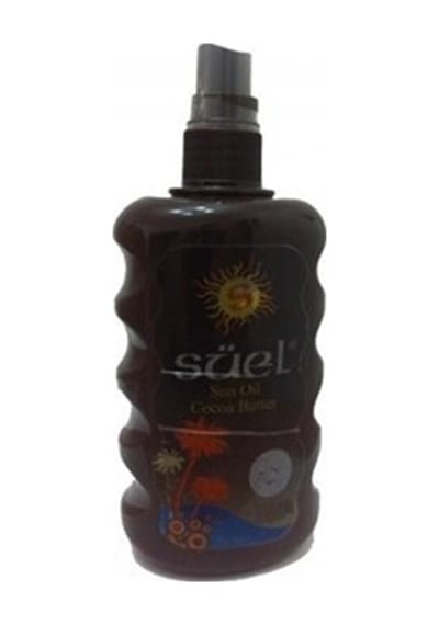 Süel Kakao Yağı Özlü Bronzlaştırıcı Güneş Yağı 100 ML