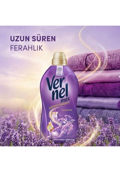 Max Taze Lavanta Kokulu 60 Yıkama Konsantre Çamaşır Yumuşatıcısı 1 X 1440 Ml 10'lu Set