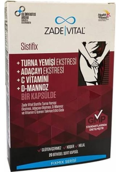 Zade Vital Sistifix Takviye Edici Gıda 20   Kapsül
