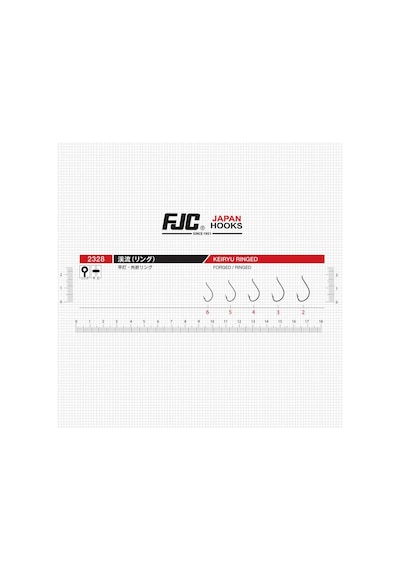 Fjc 2328 Keiryu Black Nickel İğne No:6 15 Adet