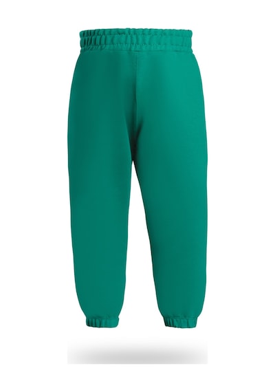 Heyadventure Erkek / Kız Çocuk Cepsiz Jogger Eşofman Altı Paçası Lastikli Yeşil Yeşil