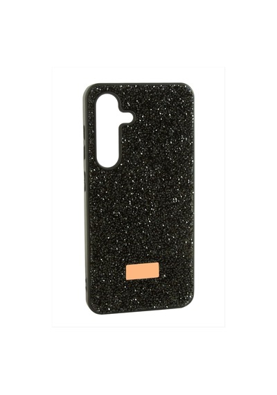 Samsung Galaxy Uyumlu S24 Taşlı Kapak Kılıf Siyah