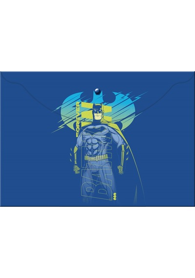 Keskin Color Çıtçıtlı Dosya Plastik Batman A4 120770-09 Çok Renkli