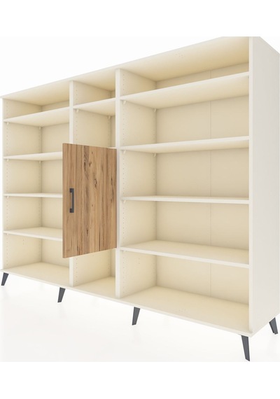 Hyperion Dolap 12 Raflı Tek Kapaklı 220x44x163 Aytaşı-çam/aytaşı Atlas Çam/aytası - Aytası Hyperion Dolap 12 Raflı Tek Kapaklı 220x44x163 Aytaşı-çam/aytaşı Atlas Çam/aytası - Aytası