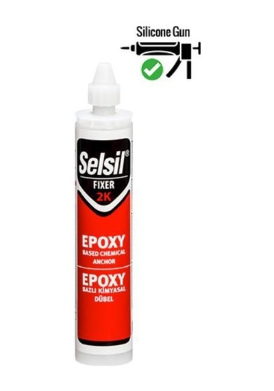 Epoksi Bazlı Kimyasal Dübel 300 Ml Şeffaf