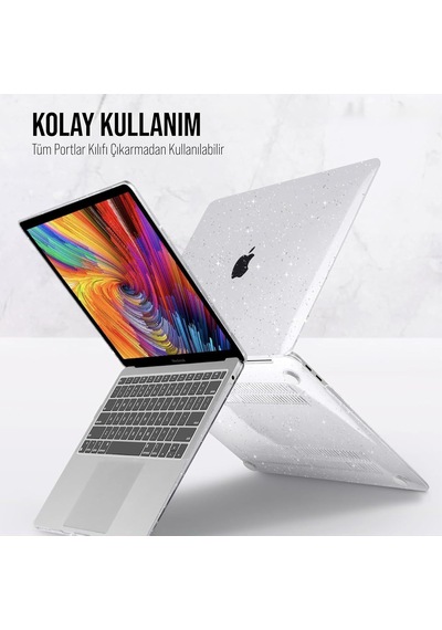 Macbook İnce Sararmayan Şeffaf Macbook Crystal İshield Kapak Sert Kabuk Koruma Kılıfı Macbook Air 15" M2 A2941 Simli Şeffaf Belirtilmemiş Macbook İnce Sararmayan Şeffaf Macbook Crystal İshield Kapak Sert Kabuk Koruma Kılıfı Macbook Air 15" M2 A2941 Simli Şeffaf Belirtilmemiş