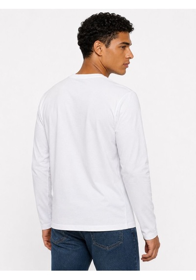 Loft Regular Fit Erkek Tshirt U.kol Lf2044276 Q1.v1 Beyaz
