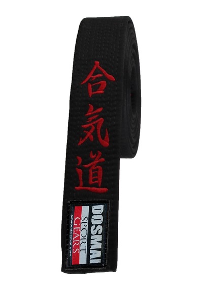 Dosmai Aikido Nakışlı Kuşak Kırmızı 310 Cm Ak258