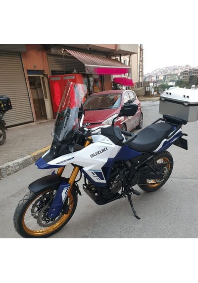Motocam Suzuki V-strom 800 De Ön Cam 2023-2026 Model 50cm Şeffaf Renkli 4mm
