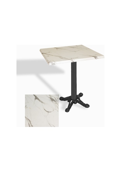 Çipa Döküm Ayak Kare Masa 60x60 Cm - Werzalit, Wermodin Ve Allzalit Tabla - Afyon Mermer Çok Renkli Çipa Döküm Ayak Kare Masa 60x60 Cm - Werzalit, Wermodin Ve Allzalit Tabla - Afyon Mermer Çok Renkli