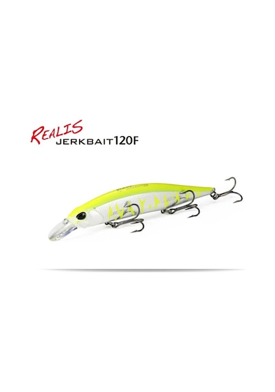Duo Realis Jerkbait 120f Accz402 Gunmetal M White Tiger Suni Yem