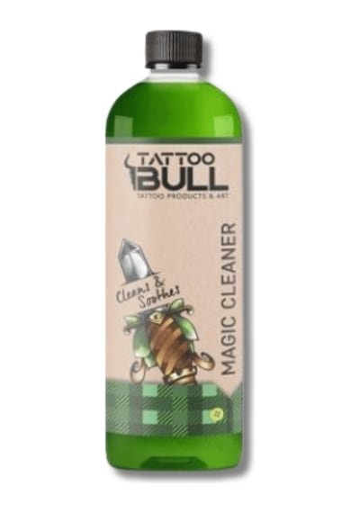 Tattoobull Magic Cleaner Temizleme Solüsyonu 400 Ml Green Soap