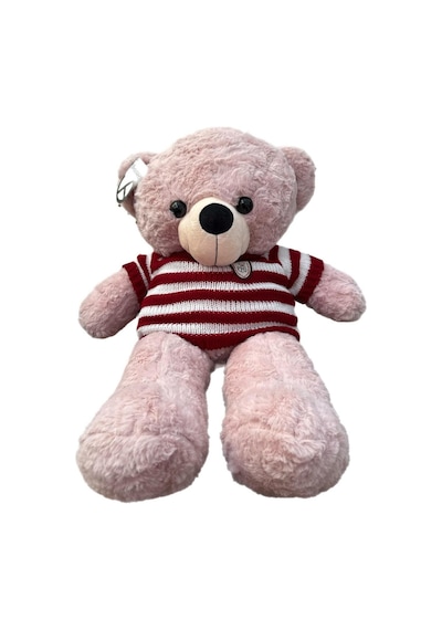Kazaklı Kaliteli Peluş Ayıcık Uyku Arkadaşım Hediyelik Peluş Ayı 75 Cm Pembe Pembe