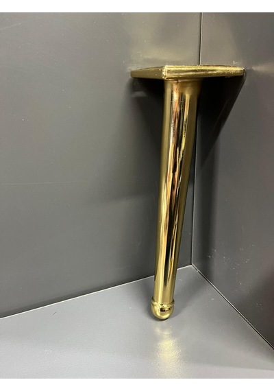 Bone X Metal Ayak 15cm Altın Koltuk Puf Dolap Tv Ünite Modern Mobilya Ayağı Komidin Gold Konsol