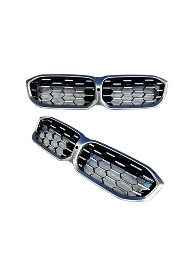 Autogp Bmw G20 Lci Diamond Ön Panjur Izgara Gri 2023+