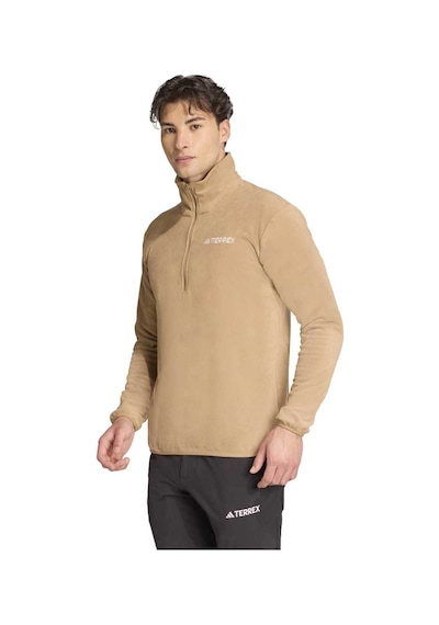 Adidas Multi Essentials Erkek Bej Dik Yaka Sweatshirt Bej
